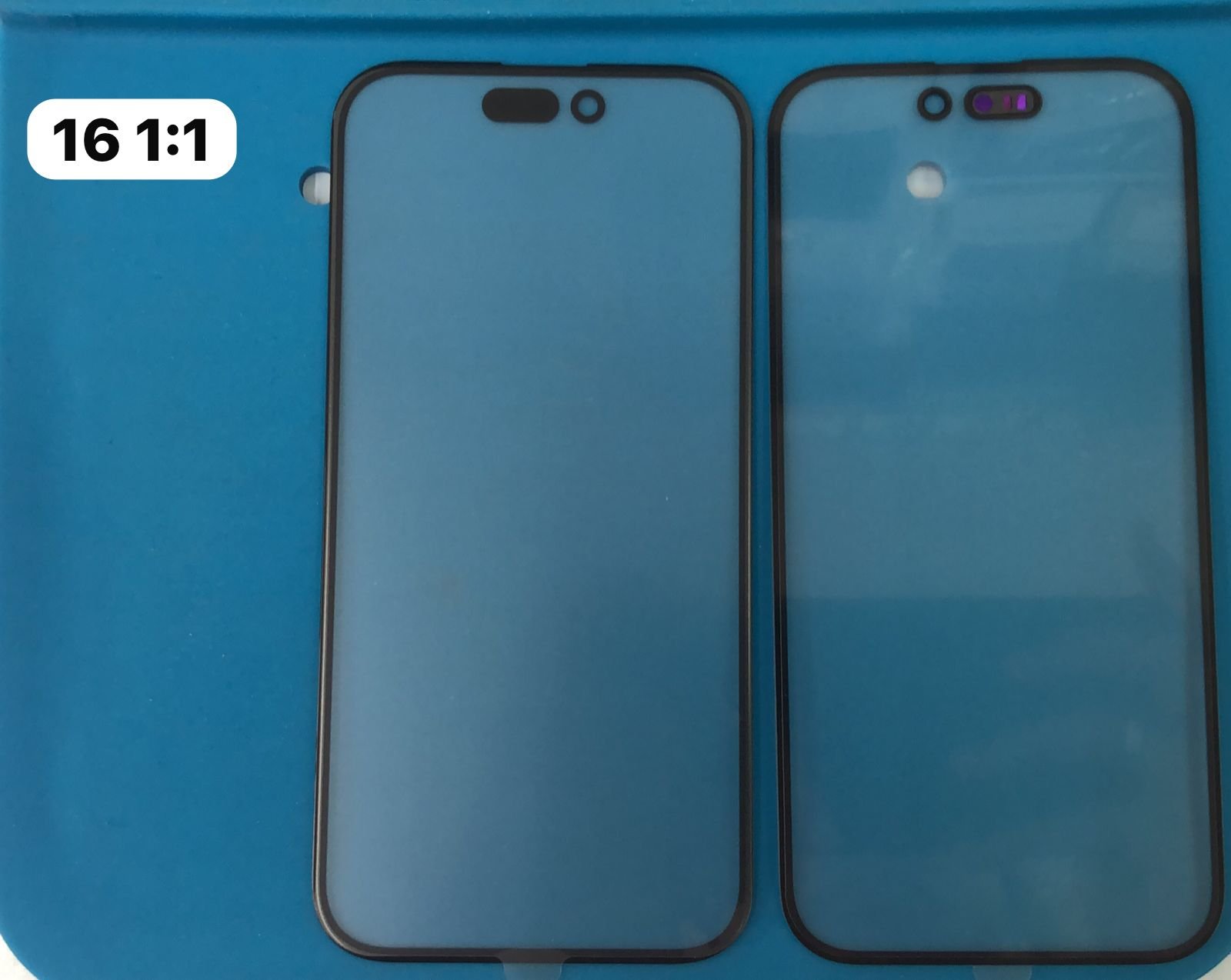 IPHONE 16 VIDRO + OCA * FURO ORIGINAL 1:1