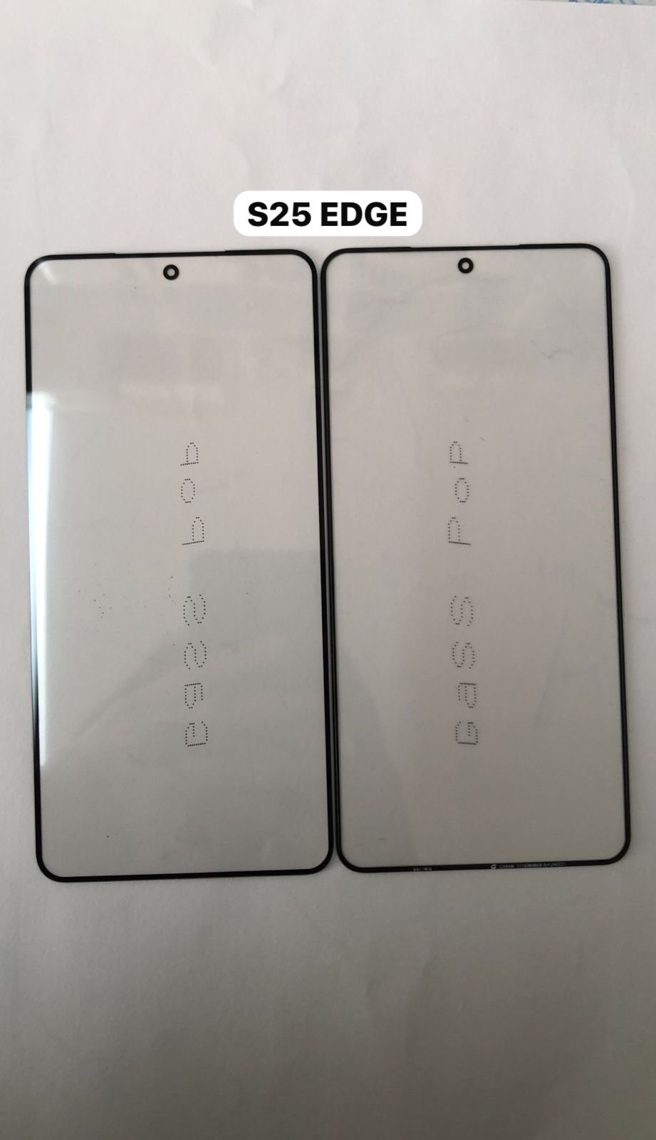 SM S25 EDGE VIDRO + OCA